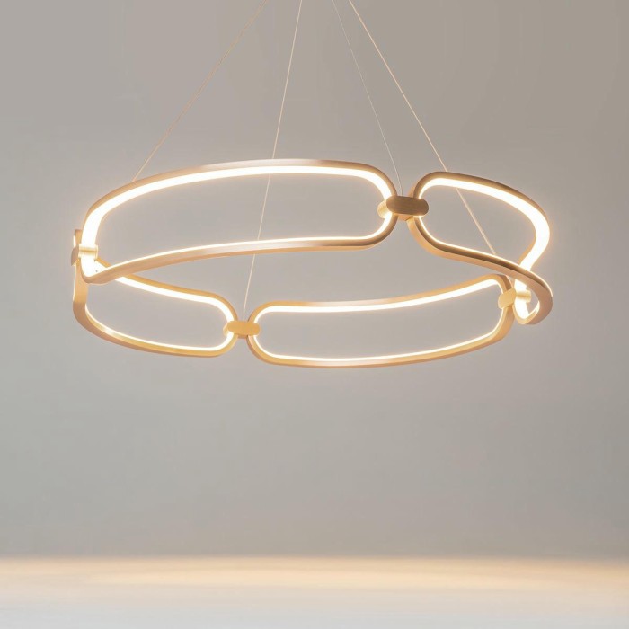 Подвесной светодиодный светильник Maytoni Chain MOD017PL-L50MG