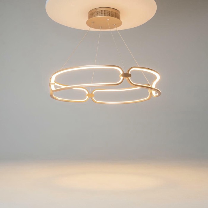 Подвесной светодиодный светильник Maytoni Chain MOD017PL-L50MG