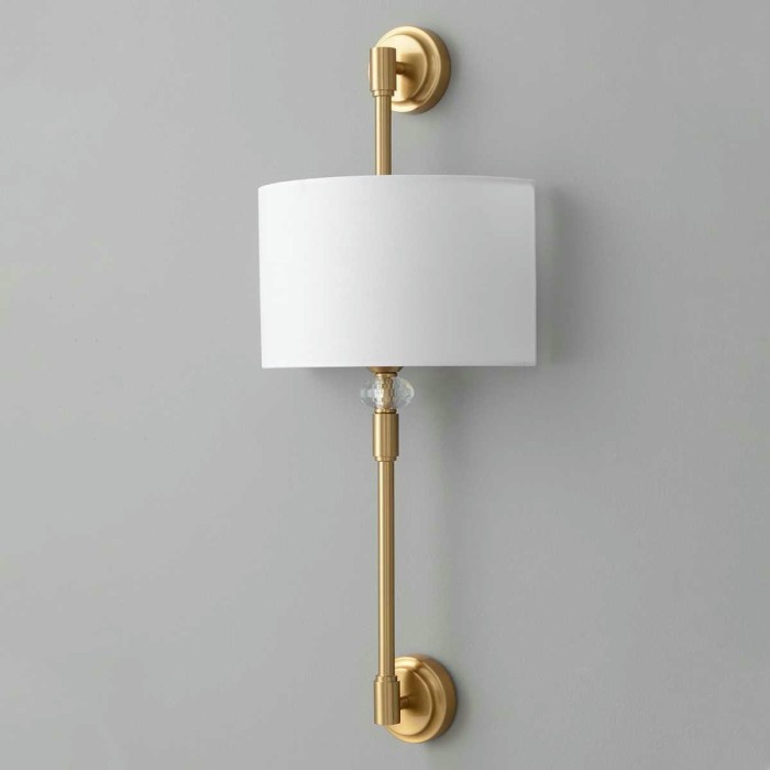 Бра Crystal Lux VINTAGE AP2 BRASS