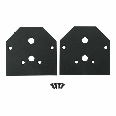 Заглушка для встраиваемого магнитного трека в натяжной ПВХ потолок, в комплекте 2 шт Crystal Lux Space CLT 0.234 06 BL