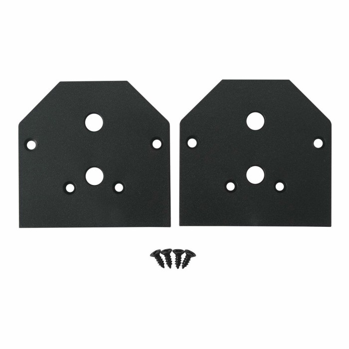 Заглушка для встраиваемого магнитного трека в натяжной ПВХ потолок, в комплекте 2 шт Crystal Lux Space CLT 0.234 06 BL