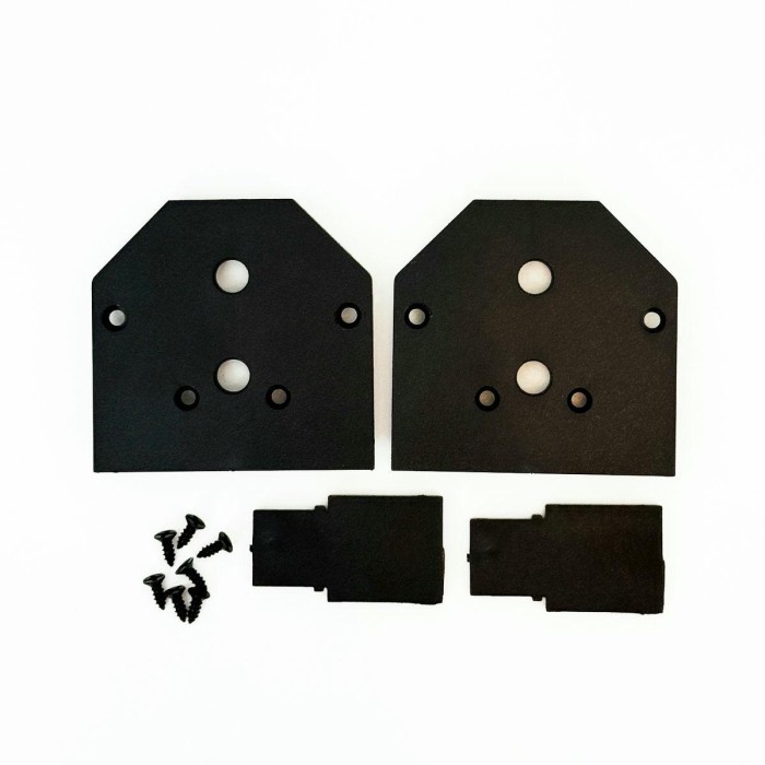 Заглушка для встраиваемого магнитного трека в натяжной ПВХ потолок, в комплекте 2 шт Crystal Lux Space CLT 0.234 06 BL