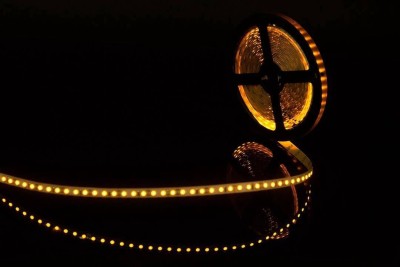 Светодиодная лента SWG 9,6W/m 120Led/m 3528SMD желтый 5M SWG3120-12-9.6-Y-М 009246