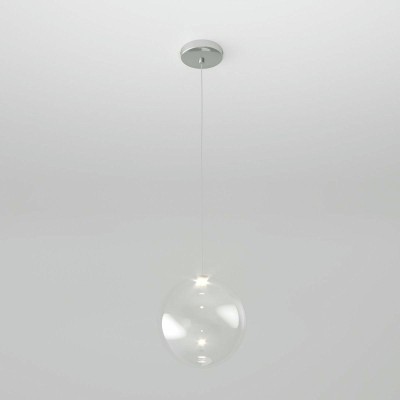 Подвесной светодиодный светильник Eurosvet Wonder 50230/1 Led прозрачный