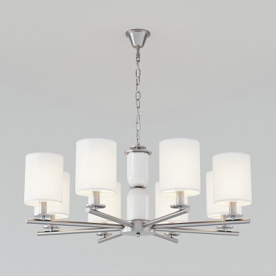 Подвесная люстра Eurosvet Caprera 60146/8 никель