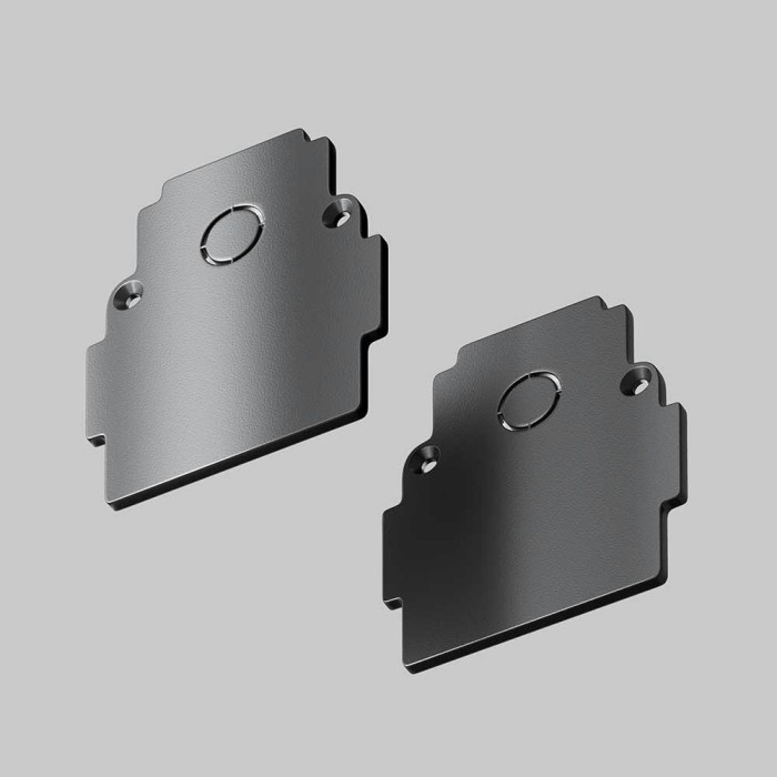 Заглушка торцевая Maytoni Technical Gravity встраиваемый (2 шт) TRA010EC-42B