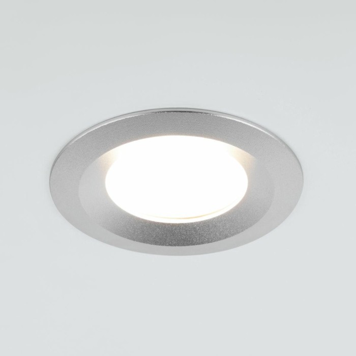Встраиваемый светильник Elektrostandard 110 MR16 серебро a053334
