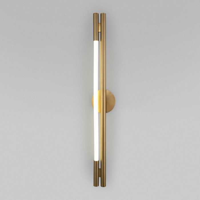 Настенный светодиодный светильник Eurosvet Talus 50265 LED латунь