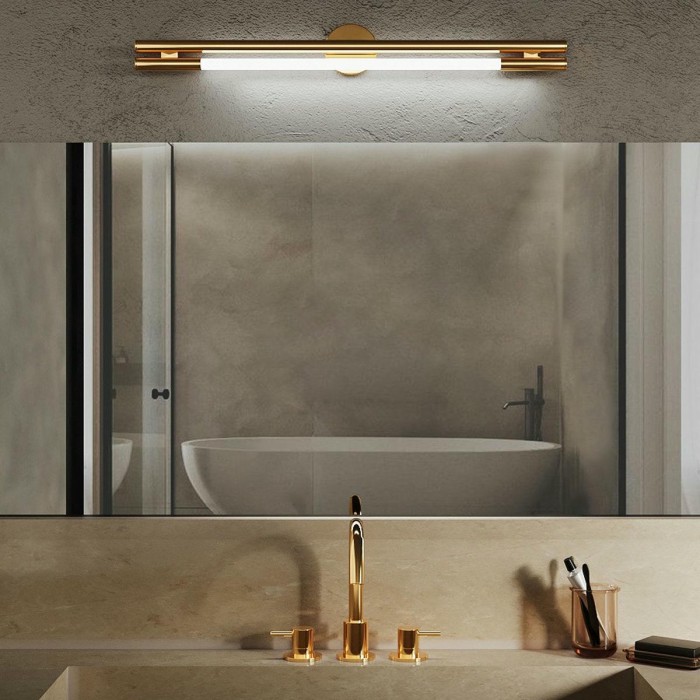 Настенный светодиодный светильник Eurosvet Talus 50265 LED латунь