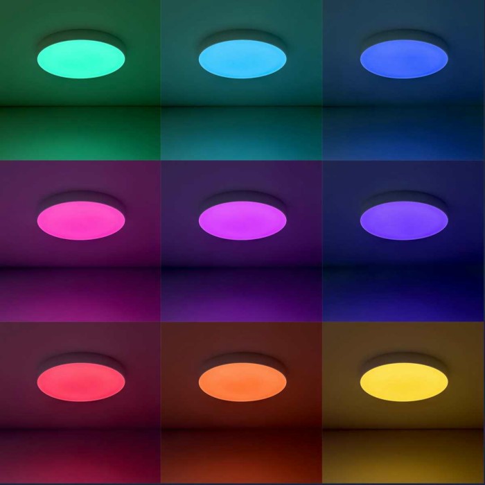 Потолочный светодиодный светильник с пультом ДУ Citilux Купер RGB Белый CL724105G0