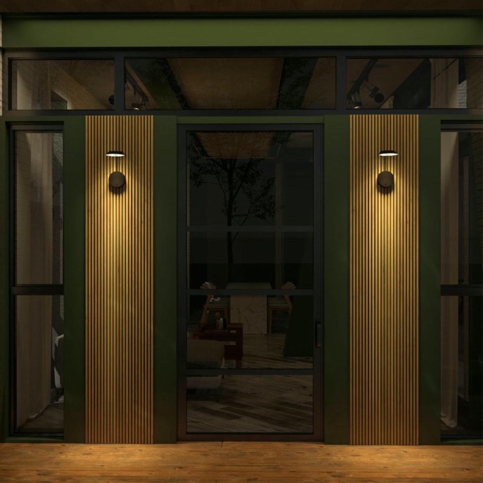 Уличный настенный светодиодный светильник Novotech Street Elegance 359406