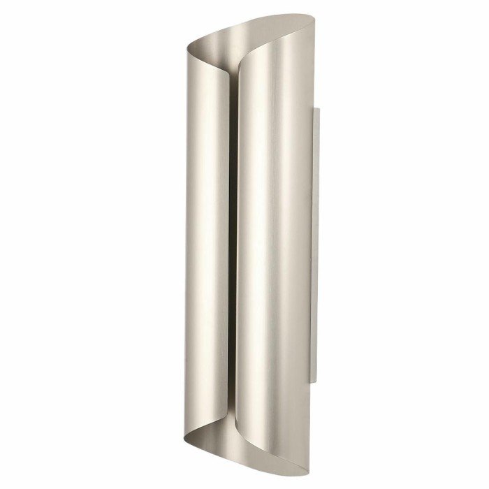 Настенный светодиодный светильник Crystal Lux Selene AP20 Led Nickel