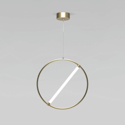 Подвесной светодиодный светильник Eurosvet Element 90281/1 бронза