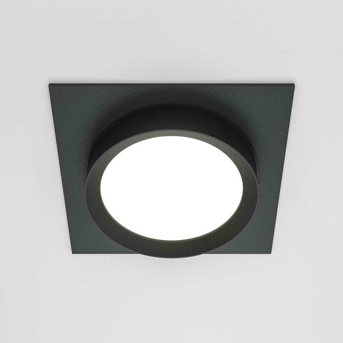 Встраиваемый светильник Maytoni Hoop DL086-GX53-SQ-B