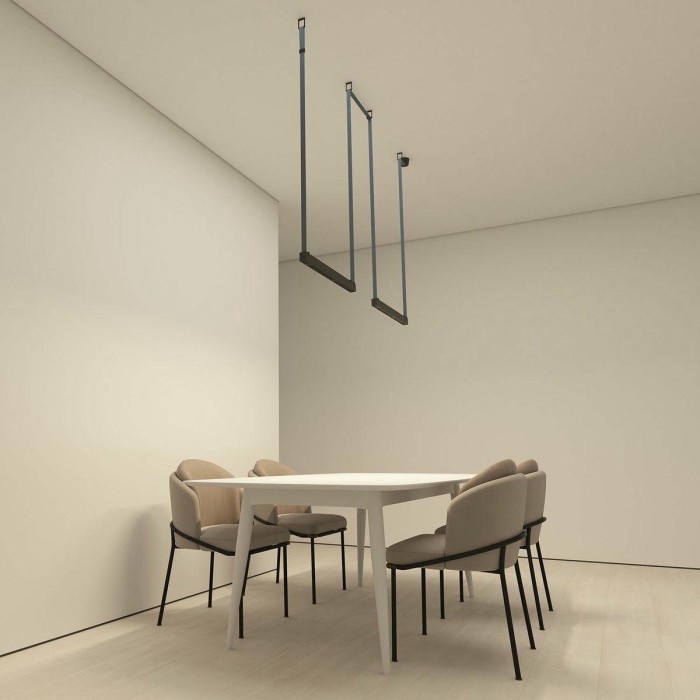 Трековый светильник Denkirs Belty Grill DK5572-BK