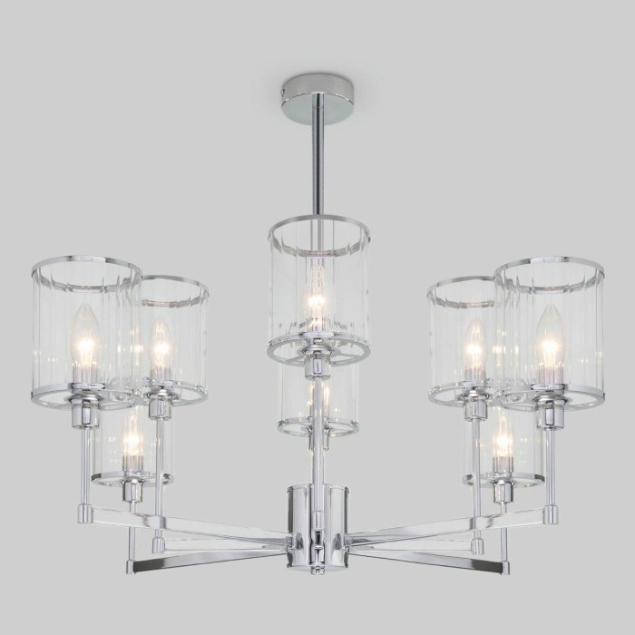 Потолочная люстра Eurosvet 60144/8 хром