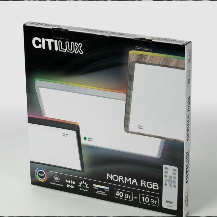 Потолочный светодиодный светильник Citilux Norma CL749K400