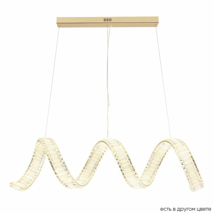 Подвесной светодиодный светильник Crystal Lux Musika SP100W Led L1200 Gold
