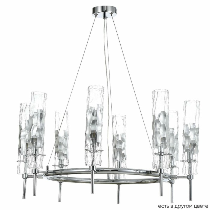 Подвесная люстра Crystal Lux Primavera SP8 Chrome