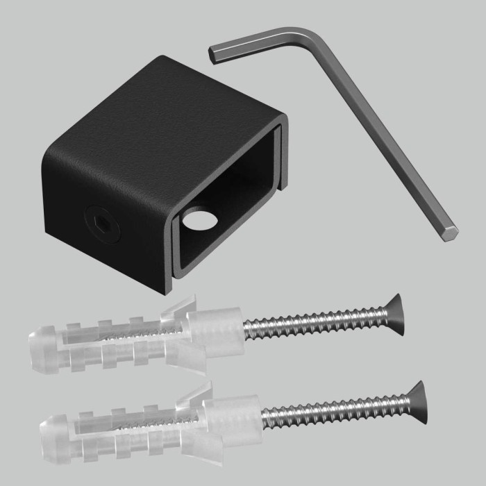 Фиксатор шинопровода Maytoni Technical TRA160H-B