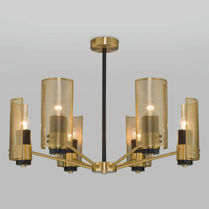 Потолочная люстра Eurosvet Grino 70139/6 латунь