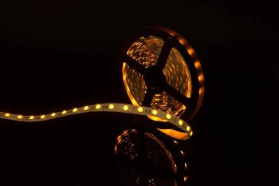 Светодиодная лента SWG 14,4W/m 60Led/m 5050SMD желтый 5M SWG560-12-14.4-Y-M 009262