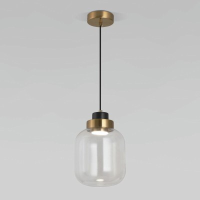 Подвесной светодиодный светильник Eurosvet Jeffry 50240/1 Led прозрачный