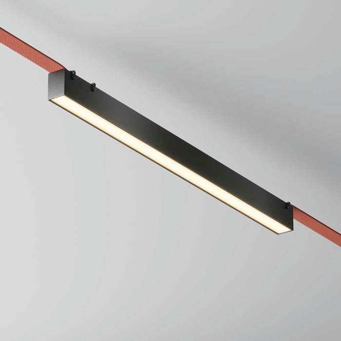 Подвесной светодиодный светильник Maytoni Technical Pendant system Parity Basis TR129B-24W3K-B