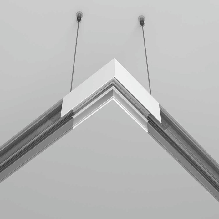 Коннектор угловой Maytoni Technical Exility TRA034HCL-41W