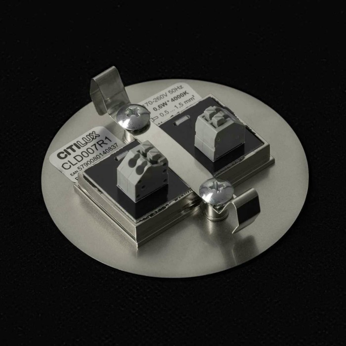 Встраиваемый светодиодный светильник Citilux Скалли CLD007R1