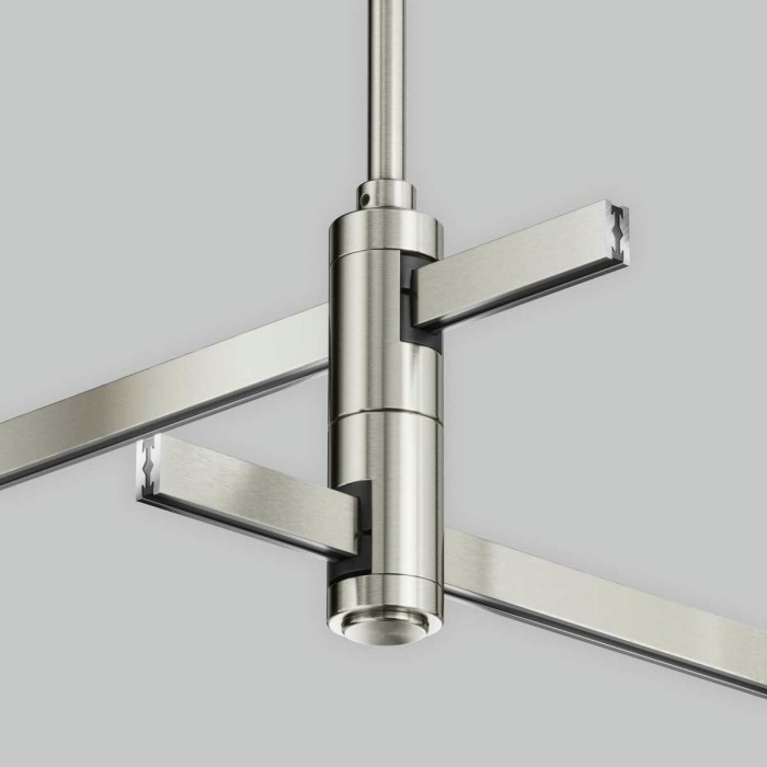 Крепление потолочное двойное Short 78мм Maytoni Technical TRA156C-D1-PT