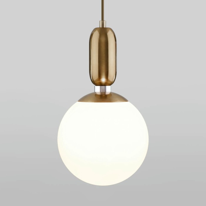 Подвесной светильник Eurosvet Bubble 50197/1 латунь