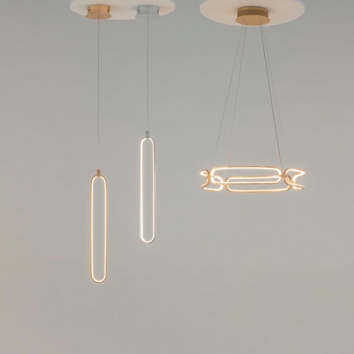 Подвесной светодиодный светильник Maytoni Chain MOD017PL-L13N