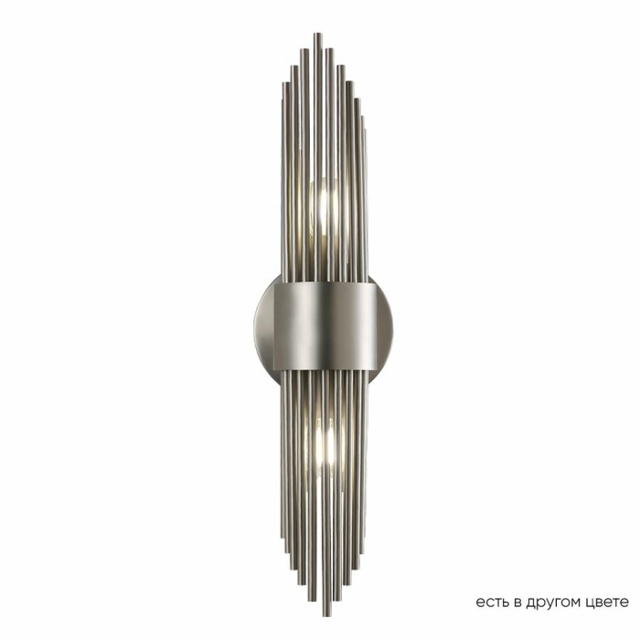 Бра Crystal Lux Rudolfo AP2 Nickel