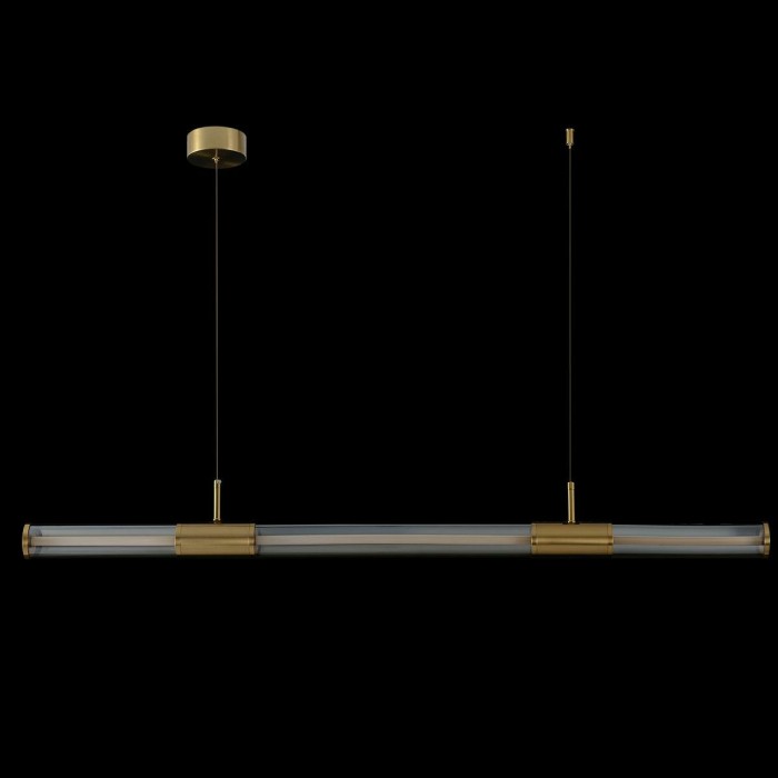 Подвесной светодиодный светильник Crystal Lux Lineup SP24W Led Brass