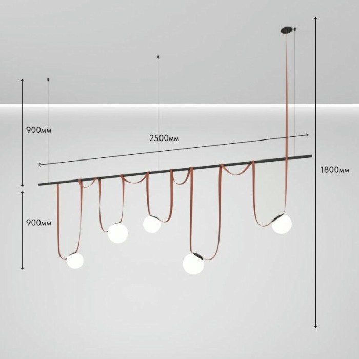 Трековая ременная система Denkirs Belty Set DK55SET08-01-BR