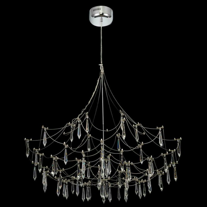 Подвесная светодиодная люстра Citilux Aster CL208020