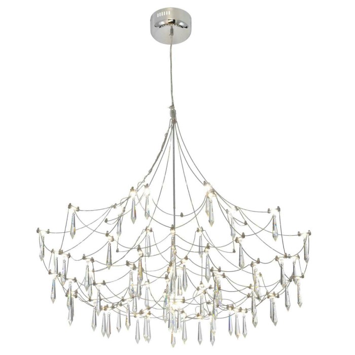 Подвесная светодиодная люстра Citilux Aster CL208020