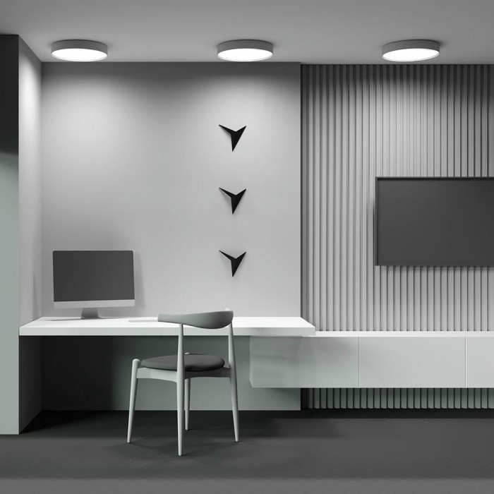 Потолочный светодиодный светильник Maytoni Technical Zon C032CL-45W2.7K-RD-MG