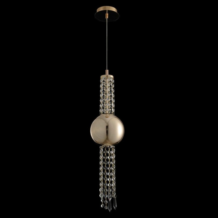 Подвесной светодиодный светильник Crystal Lux Navajo SP3W Led Gold