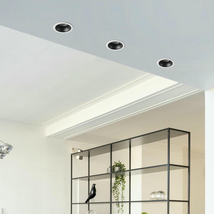 Встраиваемый светильник Crystal Lux CLT 081C WH-BL