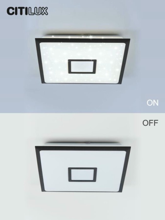 Потолочный светодиодный светильник Citilux Старлайт Смарт CL703AK55G