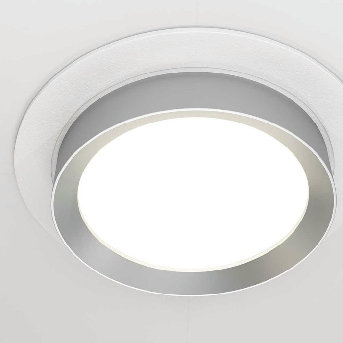 Встраиваемый светильник Maytoni Hoop DL086-GX53-RD-WS