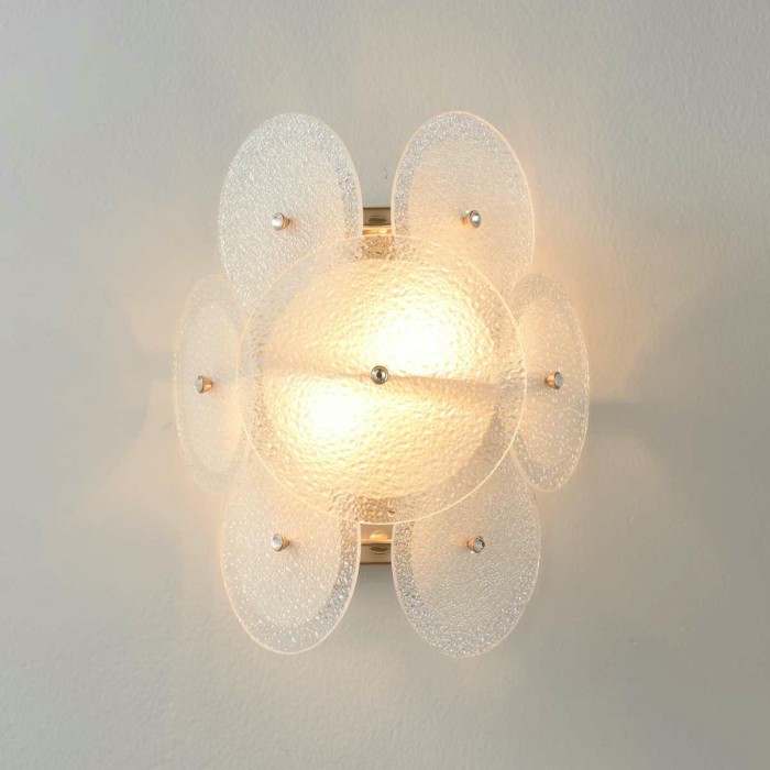 Бра Crystal Lux DANDELION AP2 GOLD