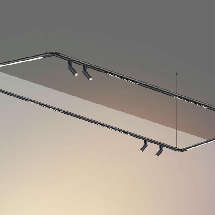 Трековый светодиодный светильник Novotech Konst Glat 359366