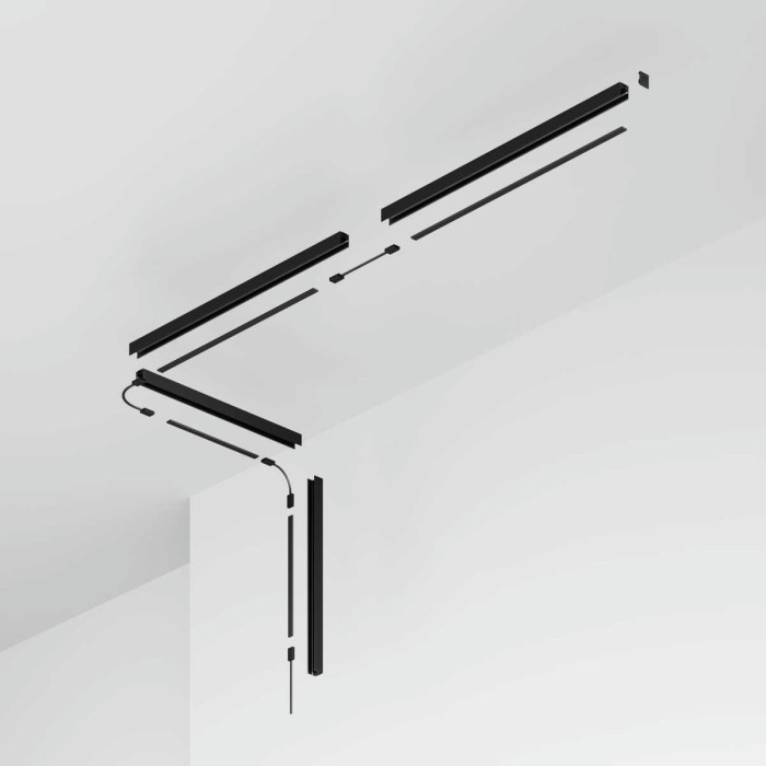 Профиль для уличной трековой системы Maytoni Outdoor O-TR002OH-P-B2M