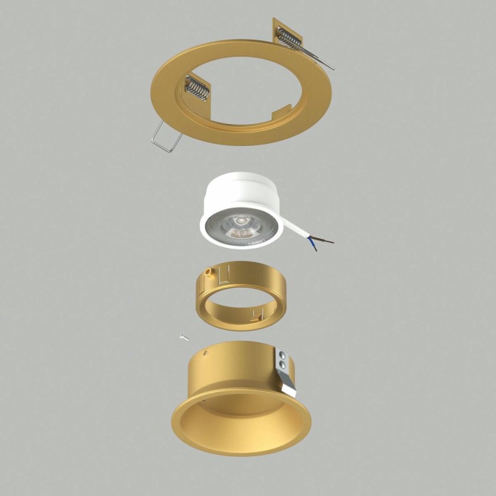 Комплект со светильником Lightstar Domino Round (214613+214603+214003) D61303GMOD