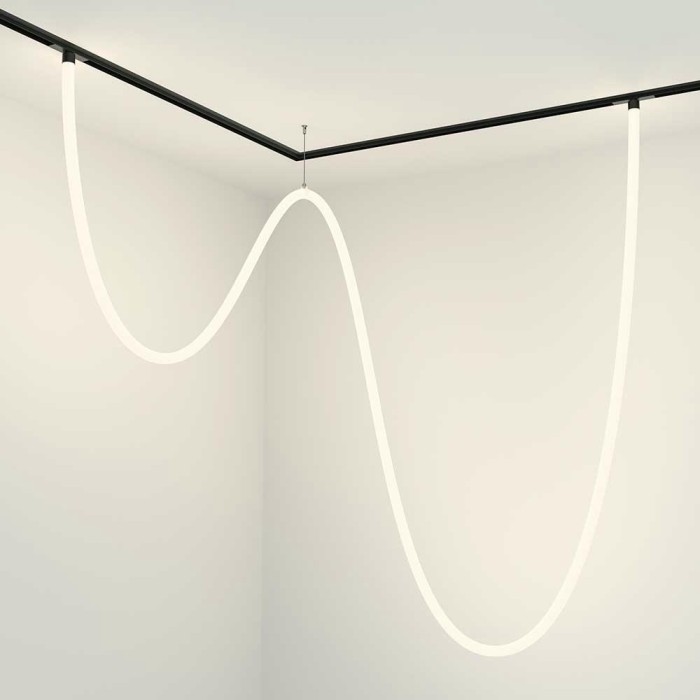 Трековый светодиодный светильник Maytoni Technical Tau TR101-2-100W4K-B