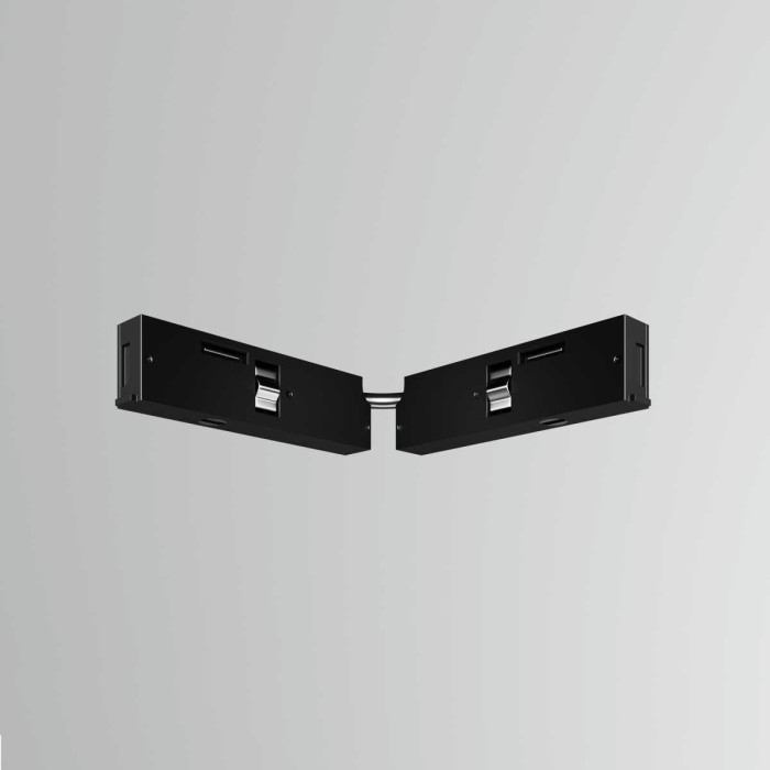 Коннектор питания угловой Maytoni Technical Accessories for tracks Levity TRA184CPC-1B-3