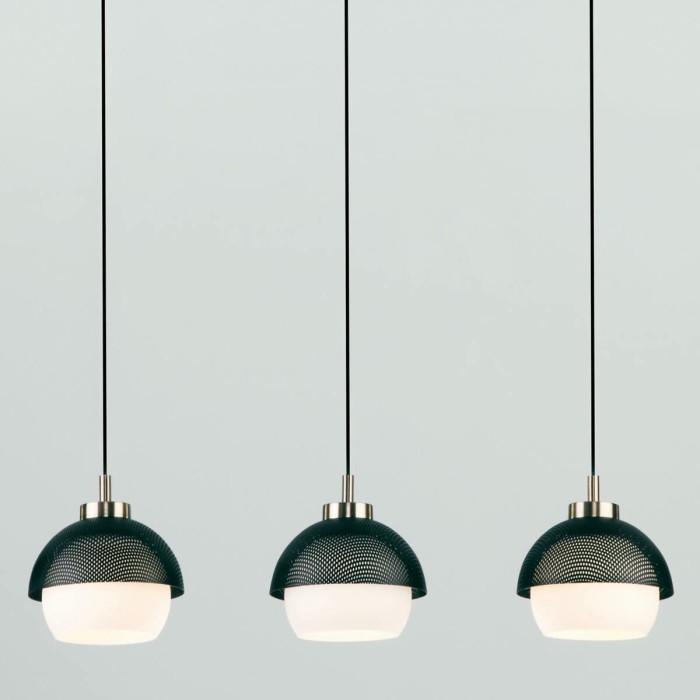 Подвесной светильник Eurosvet 50106/3 античная бронза/черный